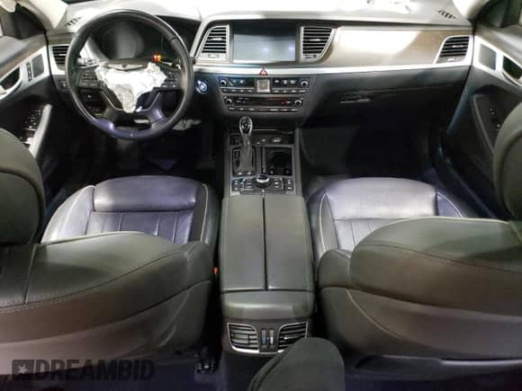 2016 Hyundai Genesis 3.8L z VIN KMHGN4JE9GU140726, wystawiony jako Copart lot #74219184 z przebiegiem 43 344 mil mil oraz Szkoda całkowita • Salvage title. Historia ofert i sprzedaży dostępna na DreamBid. Obrazek 8.