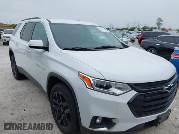 ✅ 2020 Chevrolet Traverse LT Cloth • VIN: 1GNERGKW2LJ325809 • Lot: 43118959. Listed on IAAI with Not provided. Free auction sales archive from the USA and detailed vehicle history report at DreamBid. Image 1.