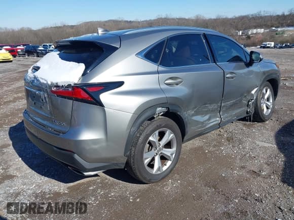 ✅ 2017 Lexus NX 200t • VIN: JTJYARBZ4H2066600 • Lot: 41621799. Listed on IAAI with 39,445 mi. Free auction sales archive from the USA and detailed vehicle history report at DreamBid. Image 4.