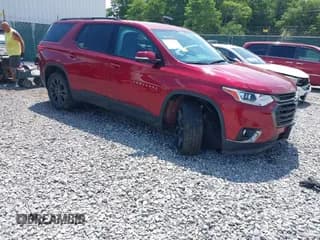 ✅ 2020 Chevrolet Traverse RS • VIN: 1GNEVJKW9LJ198372 • Lot: 42591171. Listed on IAAI with 96,775 mi. Free auction sales archive from the USA and detailed vehicle history report at DreamBid. Image 1.