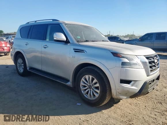 ✅ 2021 Nissan Armada SV • VIN: JN8AY2AD6M9661290 • Lot: 84639665. Listed on Copart with 120,203 mi. Free auction sales archive from the USA and detailed vehicle history report at DreamBid. Image 4.