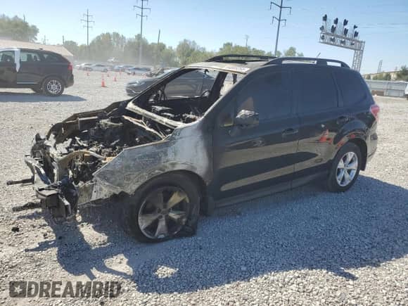 2015 Subaru Forester Premium с VIN JF2SJADC1FG598455, выставлен на аукционе Copart как лот 84889255 с пробегом Не указан миль и Списание • Salvage title. История ставок и продаж доступна на DreamBid. Изображение 1.