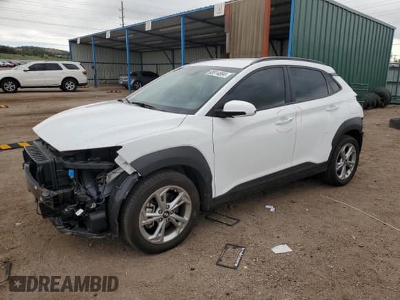 ✅ 2023 Hyundai Kona SEL • VIN: KM8K6CAB6PU060226 • Лот: 68914894. Опубликован ранее на Copart с пробегом 16 554 миль. Бесплатный доступ к архиву аукционных продаж из США и подробный отчёт об истории автомобиля на DreamBid. Изображение 1.