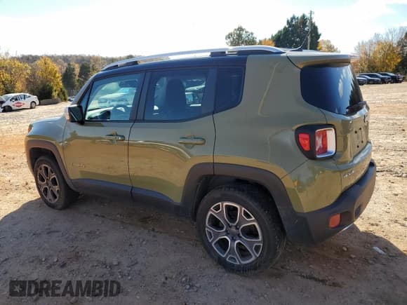 ✅ 2015 Jeep Renegade Limited • VIN: ZACCJBDT0FPB56995 • Lot: 92163315. Wystawiony na Copart z przebiegiem 123 960 mil. Bezpłatny archiwum sprzedaży aukcyjnych z USA i szczegółowy raport historii pojazdu na DreamBid. Zdjęcie 2.