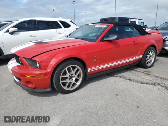 ✅ 2007 Ford Mustang Shelby GT500 • VIN: 1ZVHT89S175216754 • Лот: 74383304. Опубликован ранее на Copart с пробегом Не указан. Бесплатный доступ к архиву аукционных продаж из США и подробный отчёт об истории автомобиля на DreamBid. Изображение 1.