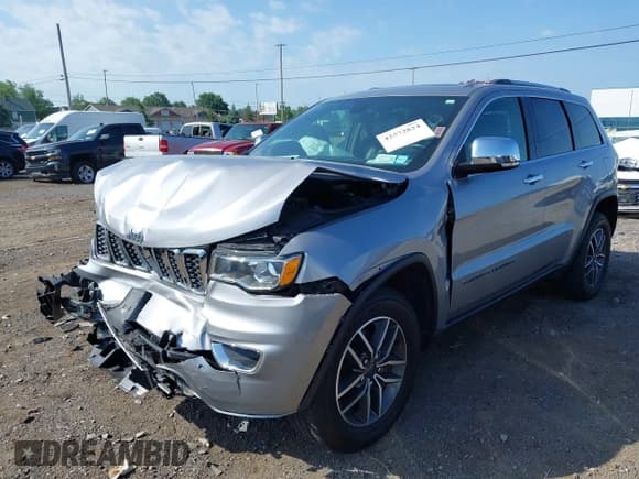 ✅ 2020 Jeep Grand Cherokee Limited X • VIN: 1C4RJFBG9LC445311 • Lot: 42572824. Listed on IAAI with 72,194 mi. Free auction sales archive from the USA and detailed vehicle history report at DreamBid. Image 18.