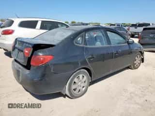 2008 Hyundai Elantra GLS with VIN KMHDU46D18U482629, listed as a Copart auction lot 86258345 with 287,251 mi miles and Salvage title. Bid and sale history available at DreamBid. Image 3.