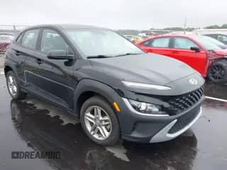 2022 Hyundai Kona SE with VIN KM8K22AB4NU762399, listed as a IAAI auction lot 43146889 with 36,202 mi miles and . Bid and sale history available at DreamBid. Image 1.