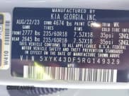 ✅ 2024 Kia Sportage SX • VIN: 5XYK43DF5RG149329 • Lot: 43745613. Wystawiony na IAAI z przebiegiem 13 295 mil. Bezpłatny archiwum sprzedaży aukcyjnych z USA i szczegółowy raport historii pojazdu na DreamBid. Zdjęcie 9.