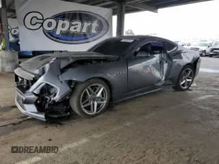 ✅ 2024 Ford Mustang GT Premium • VIN: 1FA6P8CF9R5420074 • Lot: 71825315. Listed on Copart with 18,345 mi. Free auction sales archive from the USA and detailed vehicle history report at DreamBid. Image 1.