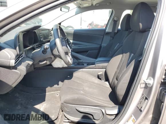 2022 Hyundai Elantra Blue с VIN KMHLM4AJ0NU023709, выставлен на аукционе Copart как лот 80436655 с пробегом Не указан миль и Списание • Salvage title. История ставок и продаж доступна на DreamBid. Изображение 7.
