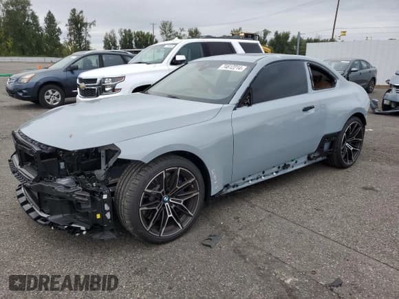 ✅ 2024 BMW M2 • VIN: 3MF13DM00R8D93317 • Lot: 74612214. Wystawiony na Copart z przebiegiem 2 467 mil. Bezpłatny archiwum sprzedaży aukcyjnych z USA i szczegółowy raport historii pojazdu na DreamBid. Zdjęcie 1.