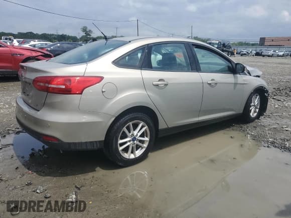 ✅ 2016 Ford Focus SE • VIN: 1FADP3F24GL375637 • Lot: 57636375. Listed on Copart with Not provided. Free auction sales archive from the USA and detailed vehicle history report at DreamBid. Image 3.