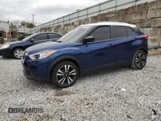 ✅ 2019 Nissan Kicks SR • VIN: 3N1CP5CU9KL483677 • Lot: 90096205. Listed on Copart with 60,276 mi. Free auction sales archive from the USA and detailed vehicle history report at DreamBid. Image 1.