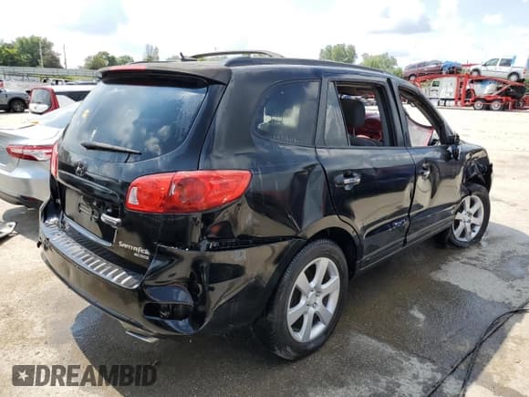 ✅ 2009 Hyundai Santa Fe Limited • VIN: 5NMSH13E39H276927 • Lot: 65666704. Listed on Copart with Not provided. Free auction sales archive from the USA and detailed vehicle history report at DreamBid. Image 3.
