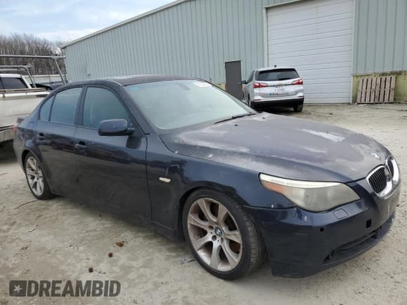 ✅ 2007 BMW 5 Series 550i • VIN: WBANB53537CP03814 • Lot: 47264345. Listed on Copart with 203,544 mi. Free auction sales archive from the USA and detailed vehicle history report at DreamBid. Image 4.