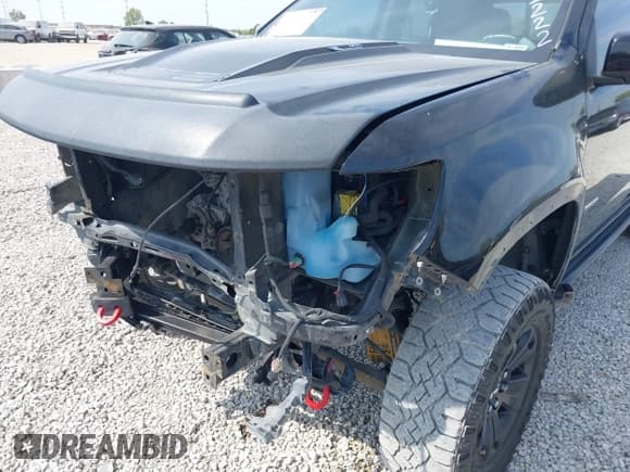 ✅ 2019 Chevrolet Colorado 4WD ZR2 • VIN: 1GCGTEEN8K1302222 • Lot: 43223626. Listed on IAAI with 77,438 mi. Free auction sales archive from the USA and detailed vehicle history report at DreamBid. Image 12.