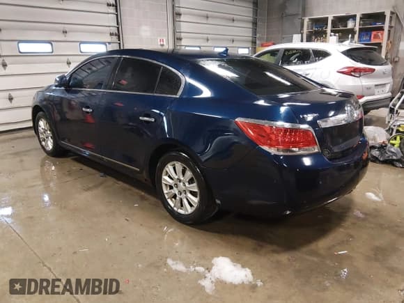 ✅ 2011 Buick LaCrosse CX • VIN: 1G4GA5ED5BF194461 • Lot: 43712685. Listed on IAAI with 193,991 mi. Free auction sales archive from the USA and detailed vehicle history report at DreamBid. Image 3.
