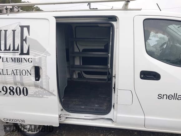 ✅ 2017 Nissan NV200 SV • VIN: 3N6CM0KN4HK711597 • Lot: 43562377. Listed on IAAI with 122,857 mi. Free auction sales archive from the USA and detailed vehicle history report at DreamBid. Image 8.