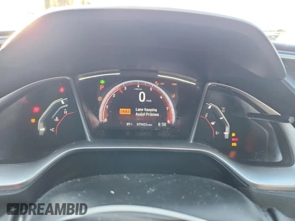 ✅ 2020 Honda Civic Sport • VIN: 2HGFC4B81LH300207 • Lot: 91058375. Wystawiony na Copart z przebiegiem 79 423 mil. Bezpłatny archiwum sprzedaży aukcyjnych z USA i szczegółowy raport historii pojazdu na DreamBid. Zdjęcie 9.