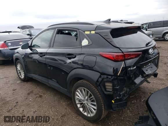 2019 Hyundai Kona SEL z VIN KM8K62AA4KU284900, wystawiony jako Copart lot #45691213 z przebiegiem 40 233 mil mil oraz . Historia ofert i sprzedaży dostępna na DreamBid. Obrazek 2.