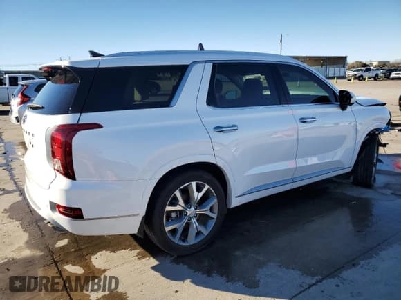 ✅ 2021 Hyundai Palisade Limited • VIN: KM8R54HE0MU207787 • Lot: 87731115. Listed on Copart with 19,642 mi. Free auction sales archive from the USA and detailed vehicle history report at DreamBid. Image 3.