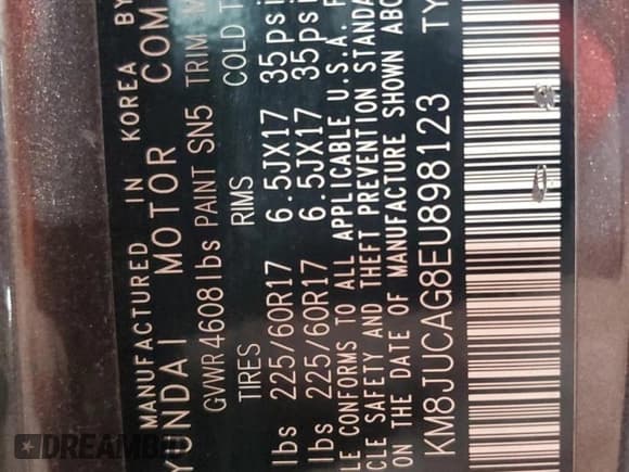 ✅ 2014 Hyundai Tucson SE • VIN: KM8JUCAG8EU898123 • Lot: 56678555. Wystawiony na Copart z przebiegiem 47 382 mil. Bezpłatny archiwum sprzedaży aukcyjnych z USA i szczegółowy raport historii pojazdu na DreamBid. Zdjęcie 13.