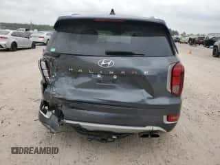 2021 Hyundai Palisade Limited with VIN KM8R54HE2MU271412, listed as a Copart auction lot 46890284 with 47,618 mi miles and . Bid and sale history available at DreamBid. Image 6.
