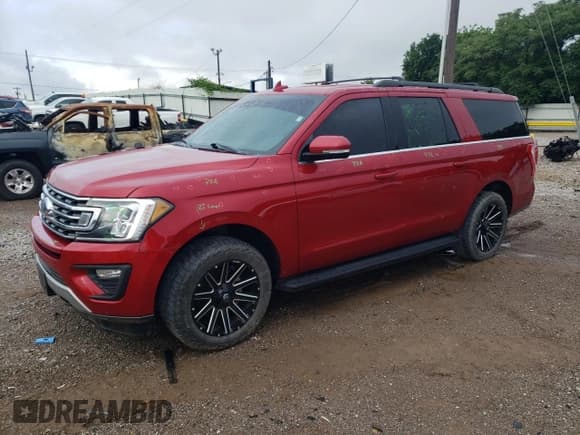 ✅ 2020 Ford Expedition Max XLT • VIN: 1FMJK1JT8LEA63850 • Lot: 58080985. Listed on Copart with 112,633 mi. Free auction sales archive from the USA and detailed vehicle history report at DreamBid. Image 1.
