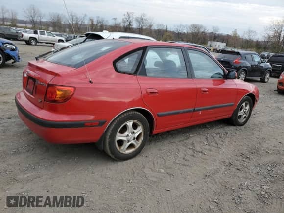 2002 Hyundai Elantra GT z VIN KMHDN55D62U069956, wystawiony jako Copart lot #78931504 z przebiegiem 52 117 mil mil oraz Czysty tytuł • Clean title. Historia ofert i sprzedaży dostępna na DreamBid. Obrazek 3.