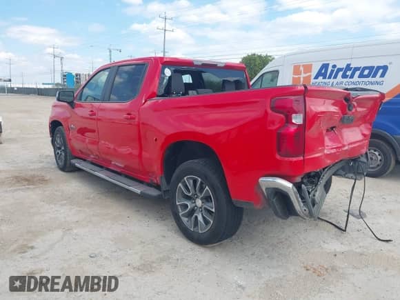 2019 Chevrolet Silverado 1500 LT with VIN 3GCPWCED8KG161219, listed as a IAAI auction lot 43248091 with 136,149 mi miles and . Bid and sale history available at DreamBid. Image 3.