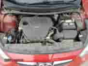 2013 Hyundai Accent GLS with VIN KMHCT4AE0DU550086, listed as a Copart auction lot 62783865 with 85,233 mi miles and Salvage title. Bid and sale history available at DreamBid. Image 11.