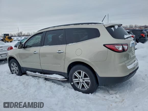 ✅ 2015 Chevrolet Traverse LT • VIN: 1GNKRHKD8FJ234443 • Lot: 95755335. Listed on Copart with 132,623 mi. Free auction sales archive from the USA and detailed vehicle history report at DreamBid. Image 2.