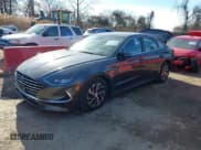 ✅ 2020 Hyundai Sonata Blue • VIN: KMHL24JJ2LA016152 • Лот: 41655476. Опубликован ранее на IAAI с пробегом 168 982 миль. Бесплатный доступ к архиву аукционных продаж из США и подробный отчёт об истории автомобиля на DreamBid. Изображение 2.
