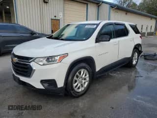2018 Chevrolet Traverse LS с VIN 1GNEVFKW9JJ197832, выставлен на аукционе Copart как лот 86449845 с пробегом 137 237 миль миль и Списание • Salvage title. История ставок и продаж доступна на DreamBid. Изображение 1.