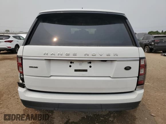 ✅ 2016 Land Rover Range Rover HSE • VIN: SALGS2KF8GA317821 • Lot: 57499595. Listed on Copart with 118,980 mi. Free auction sales archive from the USA and detailed vehicle history report at DreamBid. Image 6.