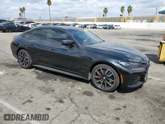 ✅ 2024 BMW i4 M50 • VIN: WBY33AW09RFT21299 • Lot: 71258705. Wystawiony na Copart z przebiegiem 13 140 mil. Bezpłatny archiwum sprzedaży aukcyjnych z USA i szczegółowy raport historii pojazdu na DreamBid. Zdjęcie 4.