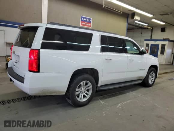 2018 Chevrolet Suburban LS z VIN 1GNSKGKC2JR188737, wystawiony jako Copart lot #42379025 z przebiegiem 159 815 mil mil oraz Szkoda całkowita • Salvage title. Historia ofert i sprzedaży dostępna na DreamBid. Obrazek 3.