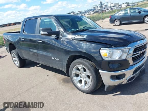 2019 Ram 1500 Big Horn с VIN 1C6SRFFT1KN762348, выставлен на аукционе IAAI как лот 43050484 с пробегом 98 000 миль миль и . История ставок и продаж доступна на DreamBid. Изображение 1.