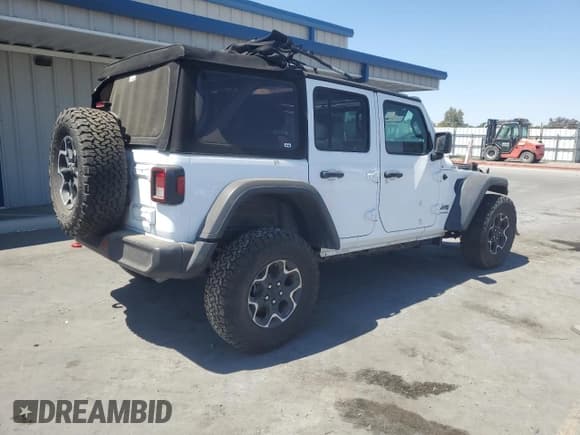 ✅ 2023 Jeep Wrangler Rubicon • VIN: 1C4HJXFN6PW613680 • Лот: 69308475. Опубликован ранее на Copart с пробегом 16 412 миль. Бесплатный доступ к архиву аукционных продаж из США и подробный отчёт об истории автомобиля на DreamBid. Изображение 3.