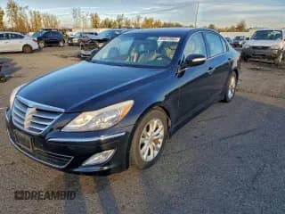 ✅ 2013 Hyundai Genesis 3.8L • VIN: KMHGC4DD3DU243421 • Lot: 94812965. Listed on Copart with 199,038 mi. Free auction sales archive from the USA and detailed vehicle history report at DreamBid. Image 1.