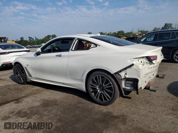✅ 2018 Infiniti Q60 Sport • VIN: JN1EV7EL8JM392435 • Lot: 66508445. Wystawiony na Copart z przebiegiem 103 612 mil. Bezpłatny archiwum sprzedaży aukcyjnych z USA i szczegółowy raport historii pojazdu na DreamBid. Zdjęcie 2.