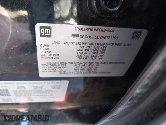 ✅ 2022 Chevrolet Silverado 1500 LT Trail Boss • VIN: 3GCUDFED3NG621160 • Lot: 41711947. Wystawiony na IAAI z przebiegiem 49 383 mil. Bezpłatny archiwum sprzedaży aukcyjnych z USA i szczegółowy raport historii pojazdu na DreamBid. Zdjęcie 9.