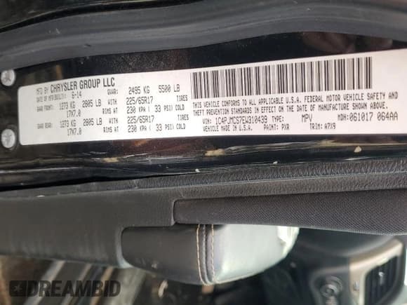 ✅ 2014 Jeep Cherokee Latitude • VIN: 1C4PJMCS7EW310439 • Lot: 87431635. Listed on Copart with 119,942 mi. Free auction sales archive from the USA and detailed vehicle history report at DreamBid. Image 13.