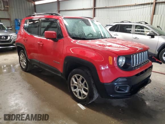 ✅ 2017 Jeep Renegade Latitude • VIN: ZACCJBBB7HPE70942 • Лот: 91516985. Опубликован ранее на Copart с пробегом 130 549 миль. Бесплатный доступ к архиву аукционных продаж из США и подробный отчёт об истории автомобиля на DreamBid. Изображение 4.