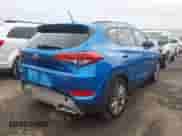 2017 Hyundai Tucson Sport with VIN KM8J33A2XHU444886, listed as a IAAI auction lot 41485774 with 103,159 mi miles and . Bid and sale history available at DreamBid. Image 4.