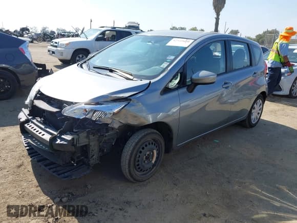 ✅ 2015 Nissan Note SR • VIN: 3N1CE2CP7FL414345 • Lot: 42449650. Listed on IAAI with 98,422 mi. Free auction sales archive from the USA and detailed vehicle history report at DreamBid. Image 2.