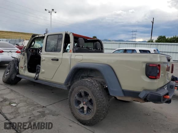 ✅ 2020 Jeep Gladiator Mojave • VIN: 1C6JJTEG8LL205827 • Lot: 68440964. Listed on Copart with Not provided. Free auction sales archive from the USA and detailed vehicle history report at DreamBid. Image 2.