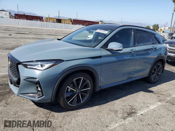 ✅ 2023 Infiniti QX50 Sport • VIN: 3PCAJ5FB0PF117869 • Lot: 62851095. Listed on Copart with 16,687 mi. Free auction sales archive from the USA and detailed vehicle history report at DreamBid. Image 1.