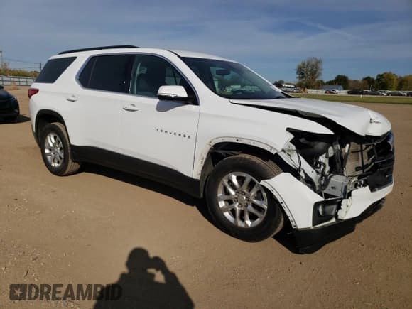 ✅ 2020 Chevrolet Traverse LT Cloth • VIN: 1GNERGKW3LJ249260 • Lot: 82581365. Listed on Copart with 74,507 mi. Free auction sales archive from the USA and detailed vehicle history report at DreamBid. Image 4.